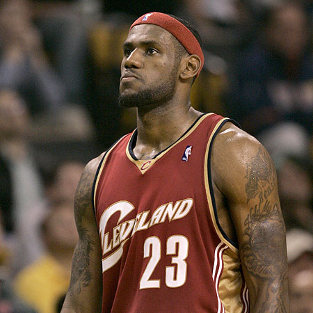 lebron james. Lebron only got one first