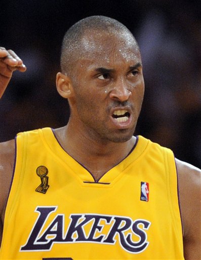 Nike endorser Kobe Bryant zagged and Swooshed Reebok's new face of