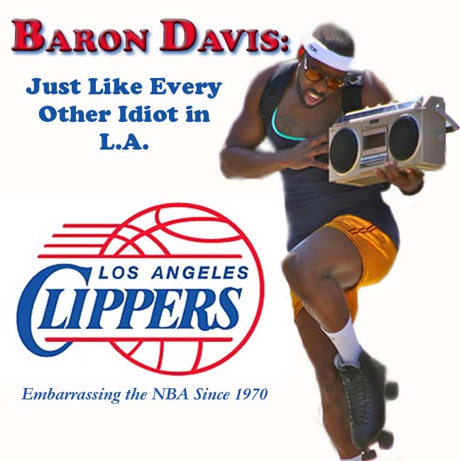 baron davis clippers. Baron Davis Clippers Funny
