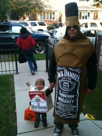 funny group halloween costume ideas on Funny Father Son Halloween Costume